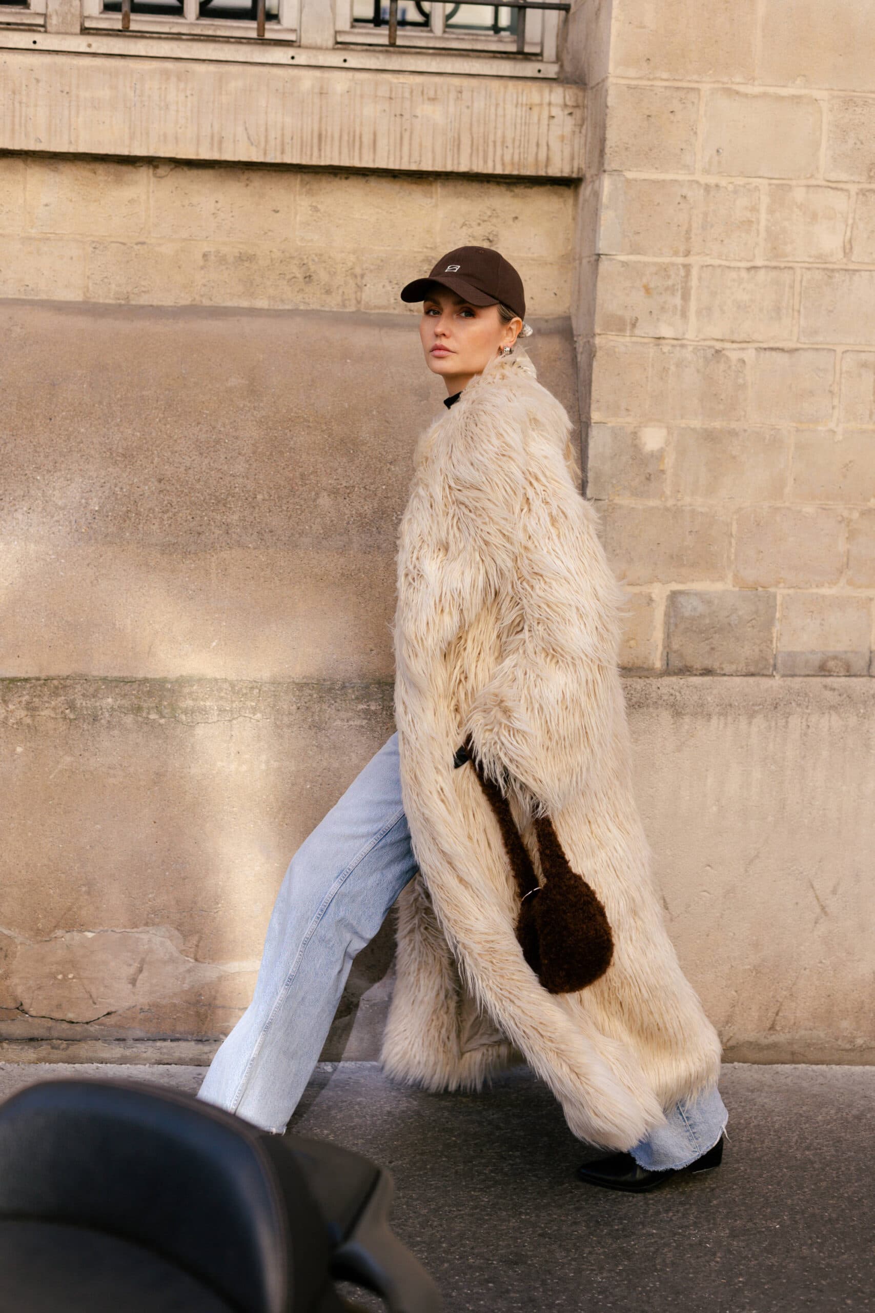 Jedwabna torebka Sine Silk BROWN