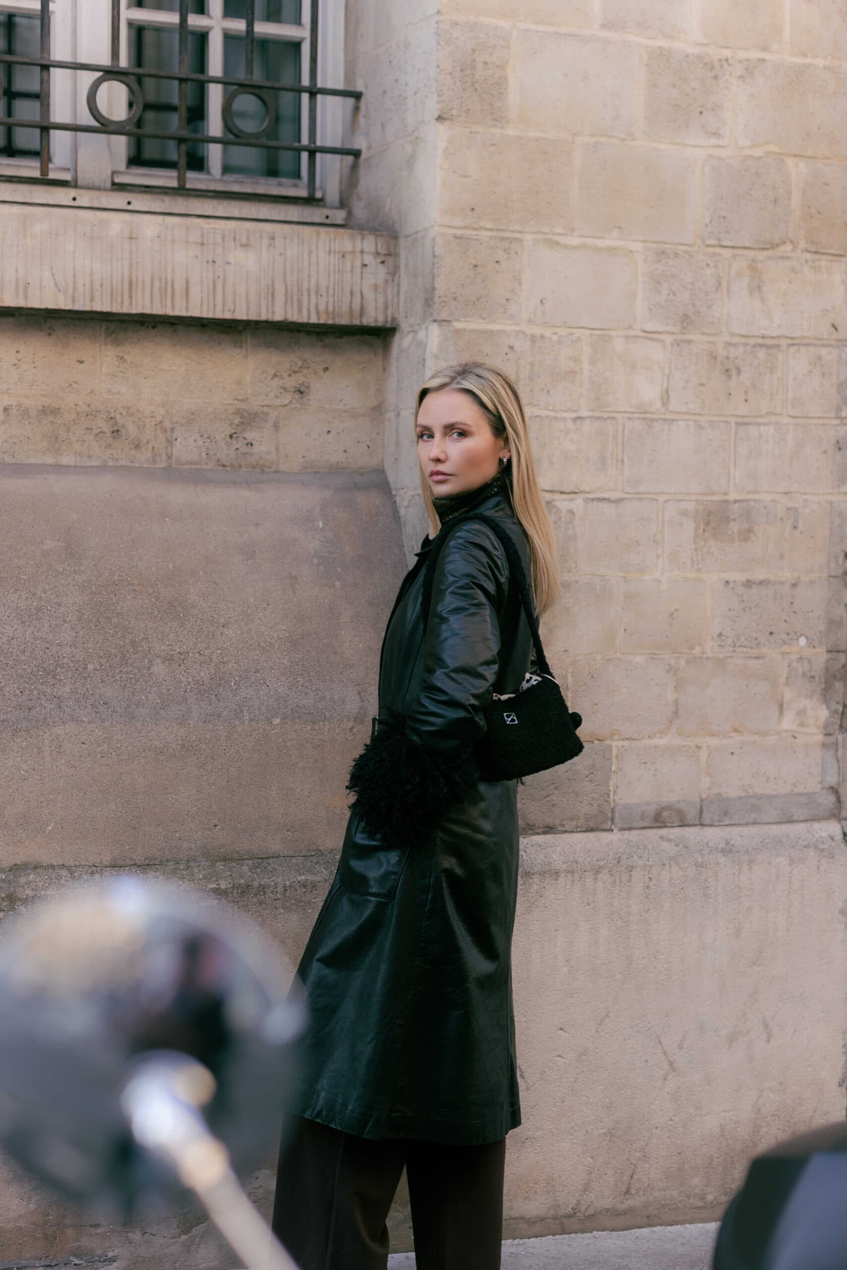 Jedwabna torebka Sine Silk BLACK