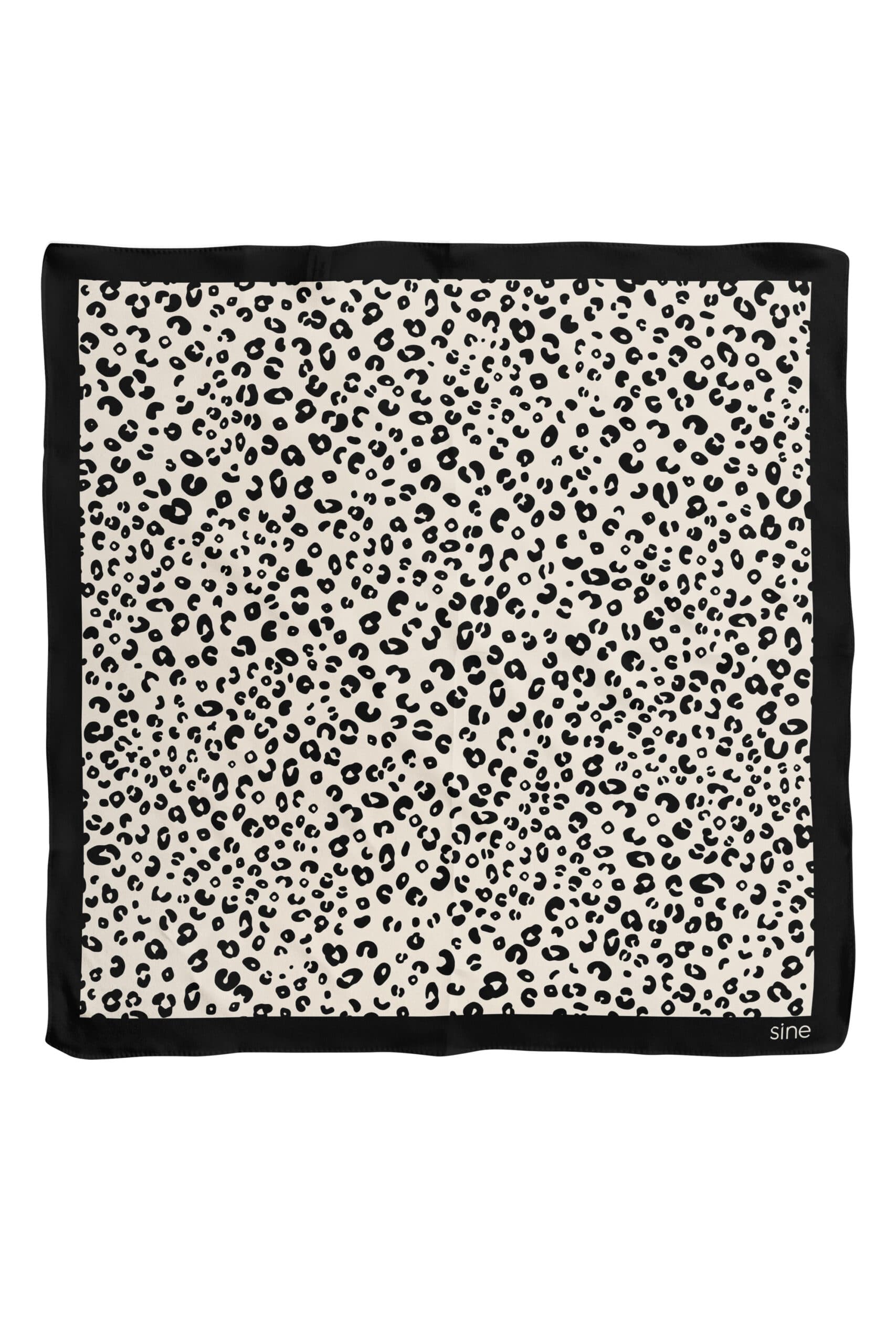 Jedwabna apaszka 53 cm | MOTYW ZWIERZĘCY