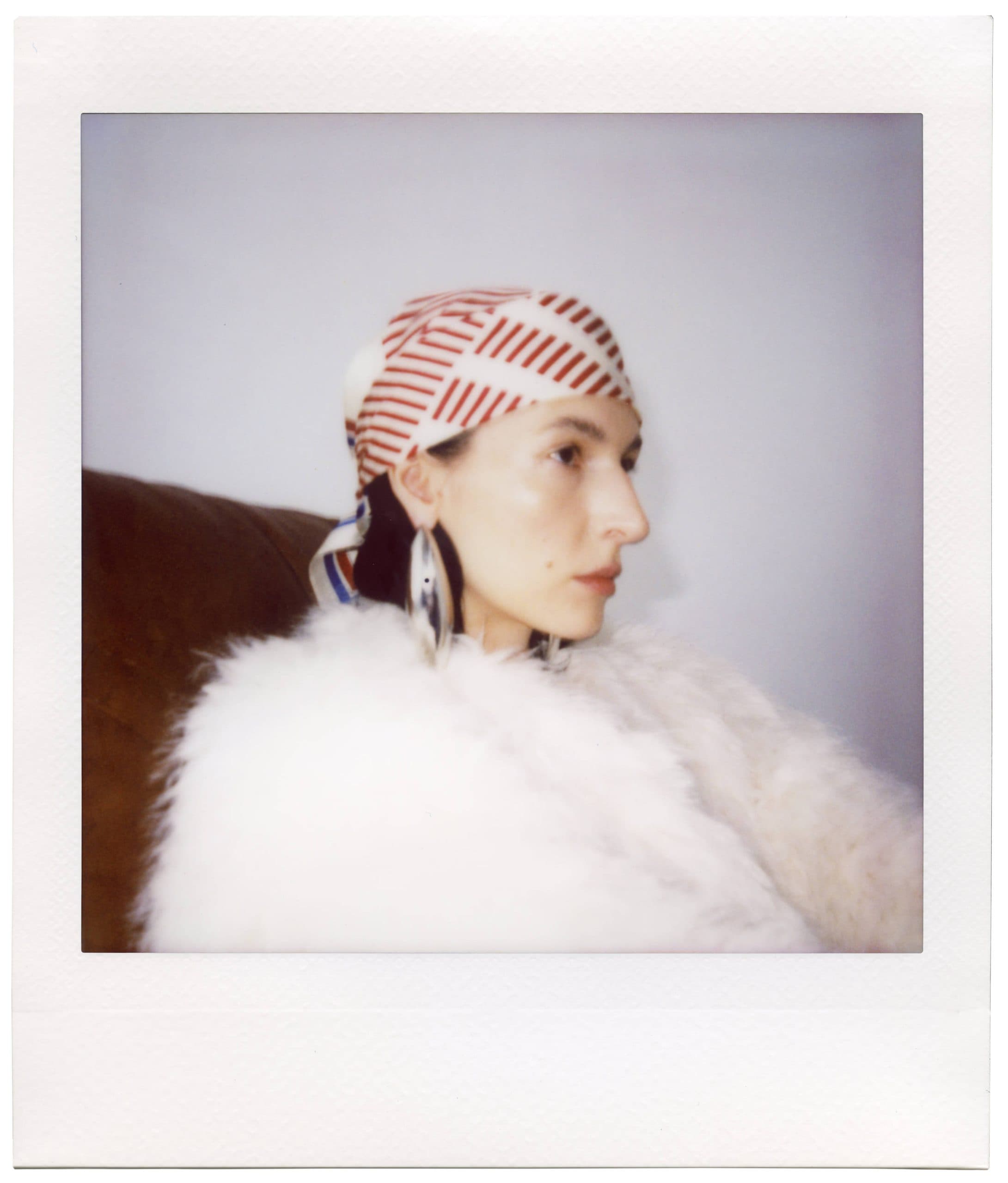 Jedwabna apaszka dwustronna 65 cm | Geometria 001