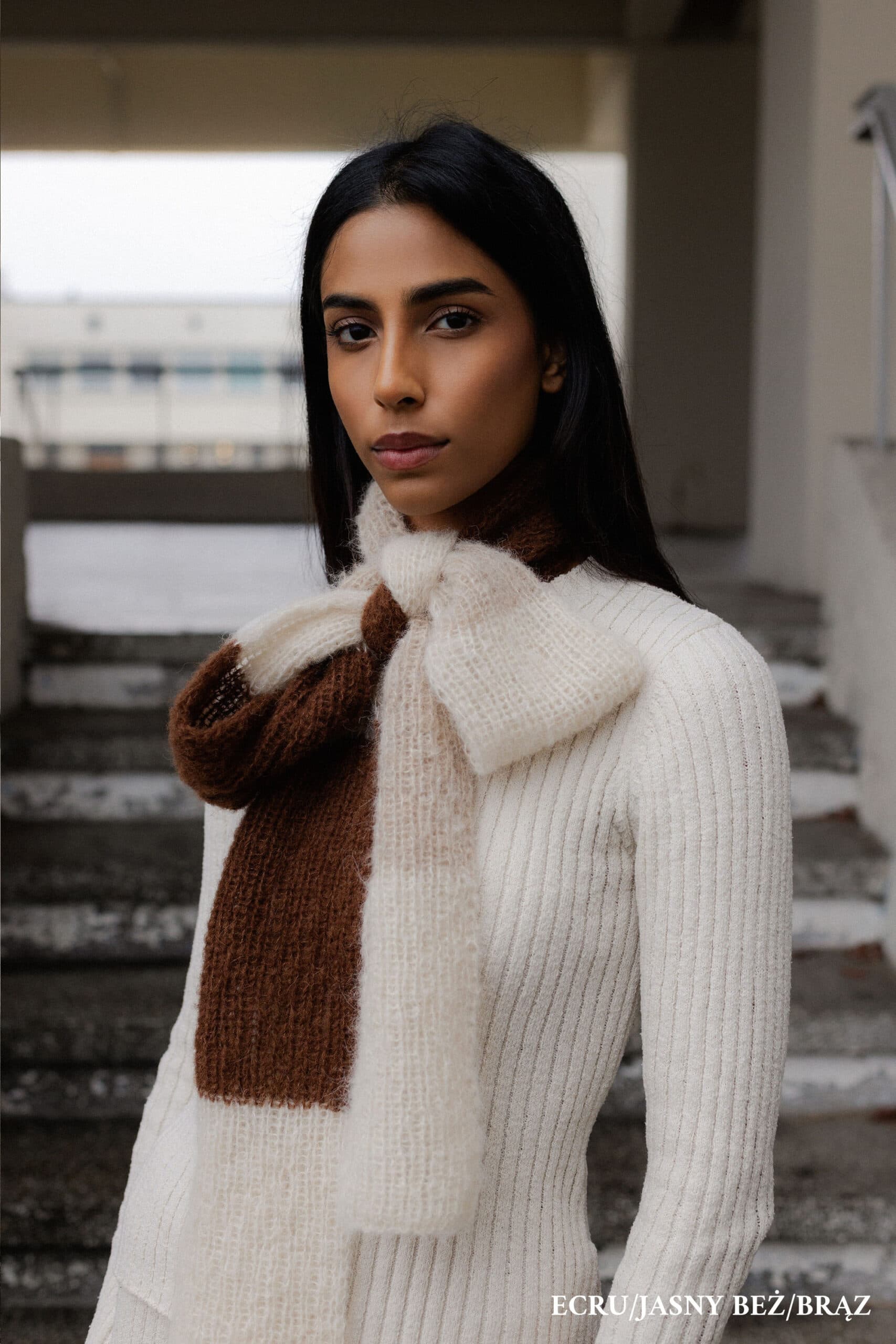 Szalik Jedwab & Alpaka - różne kolory