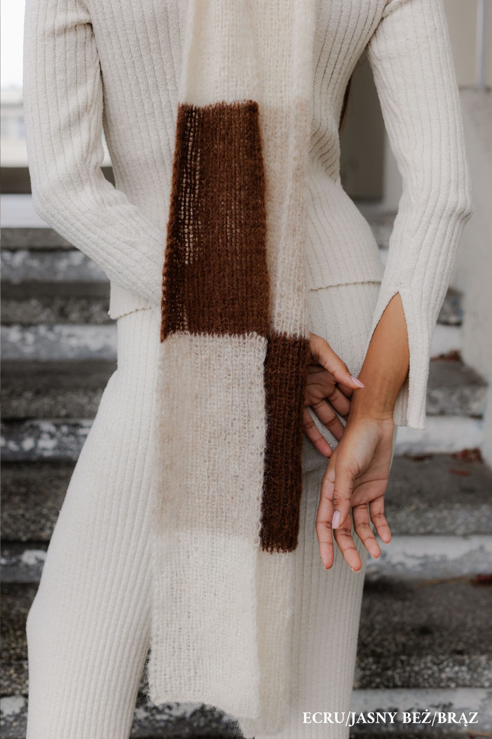 Szalik Jedwab & Alpaka - różne kolory