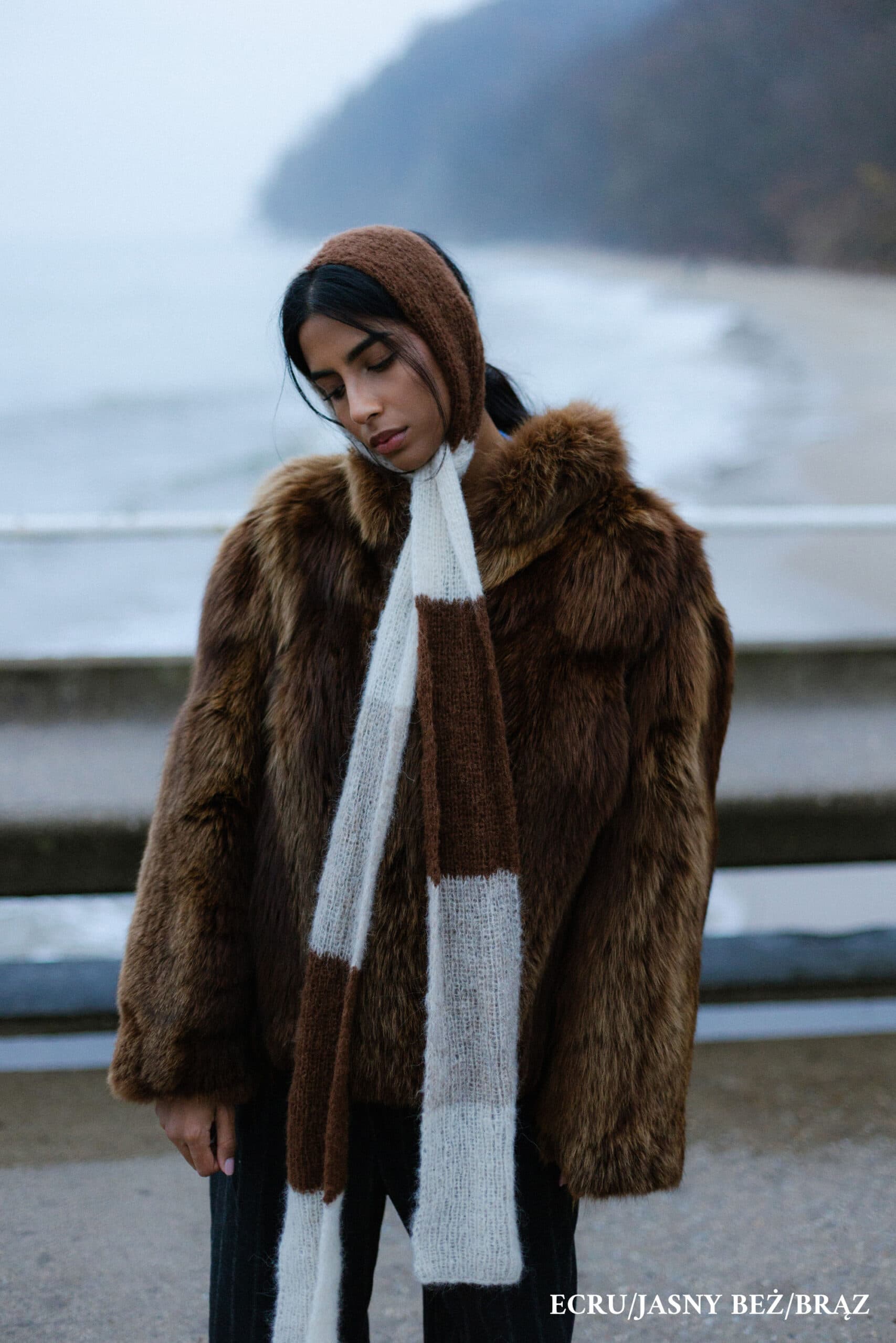 Szalik Jedwab & Alpaka - różne kolory