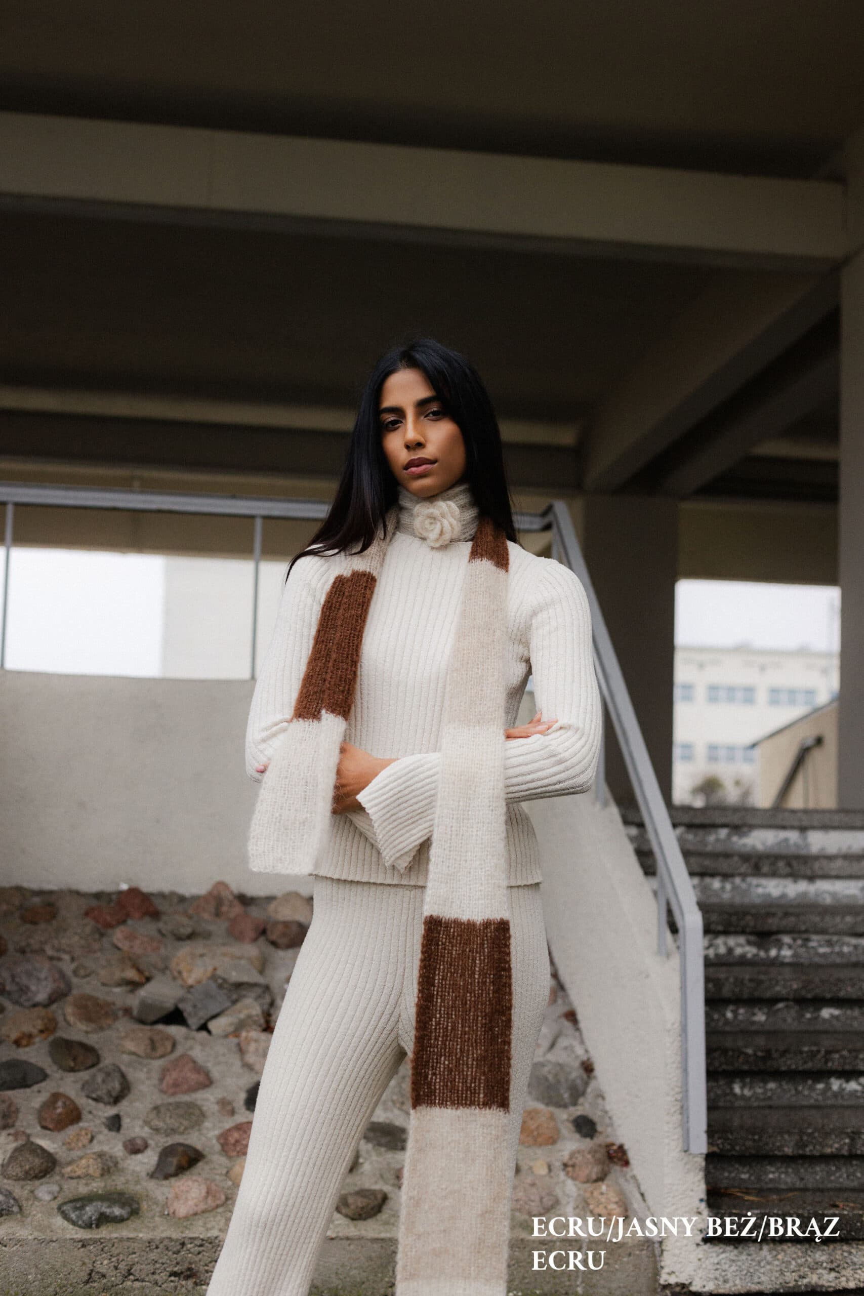 Szalik Jedwab & Alpaka - różne kolory