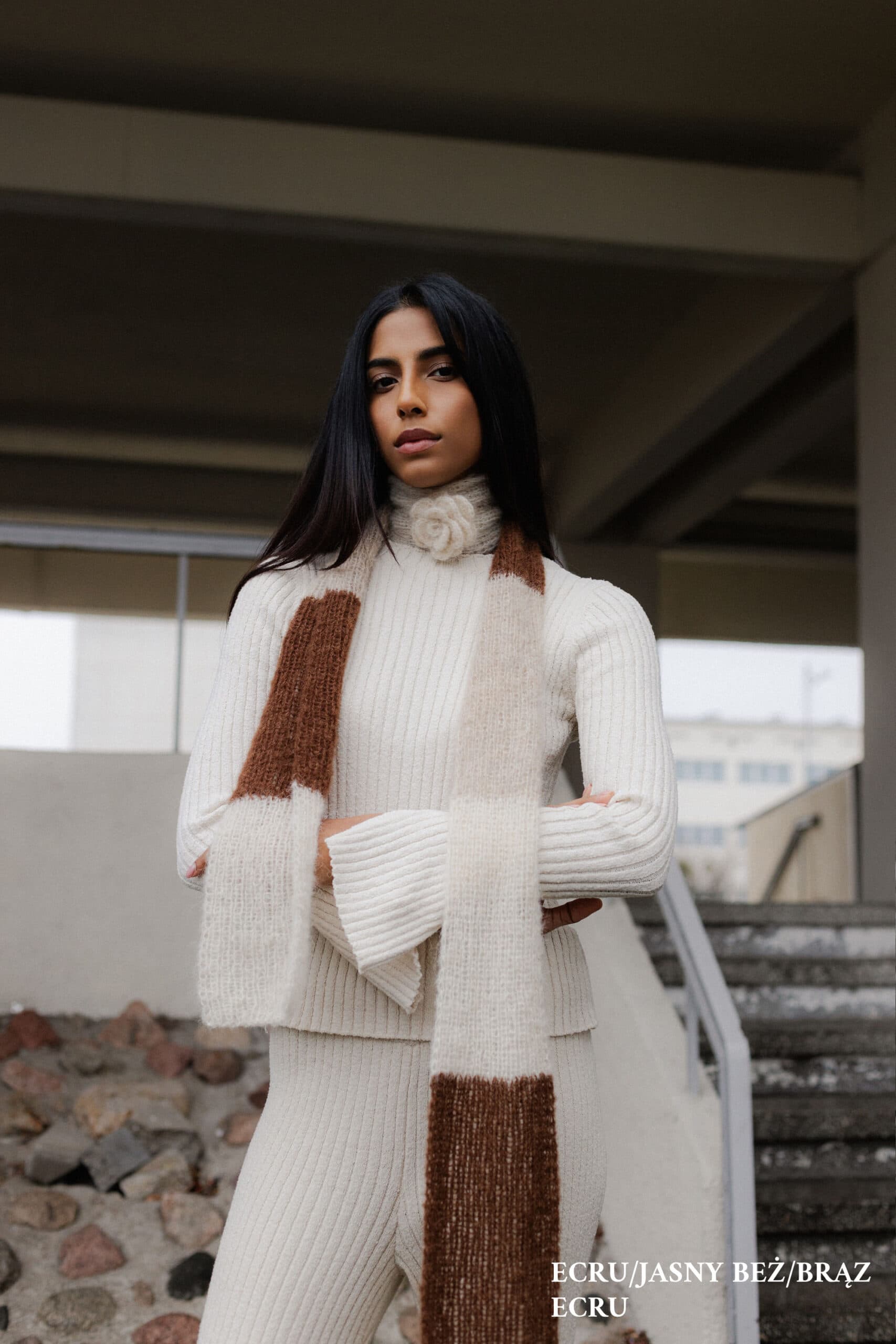 Szalik Jedwab & Alpaka - różne kolory