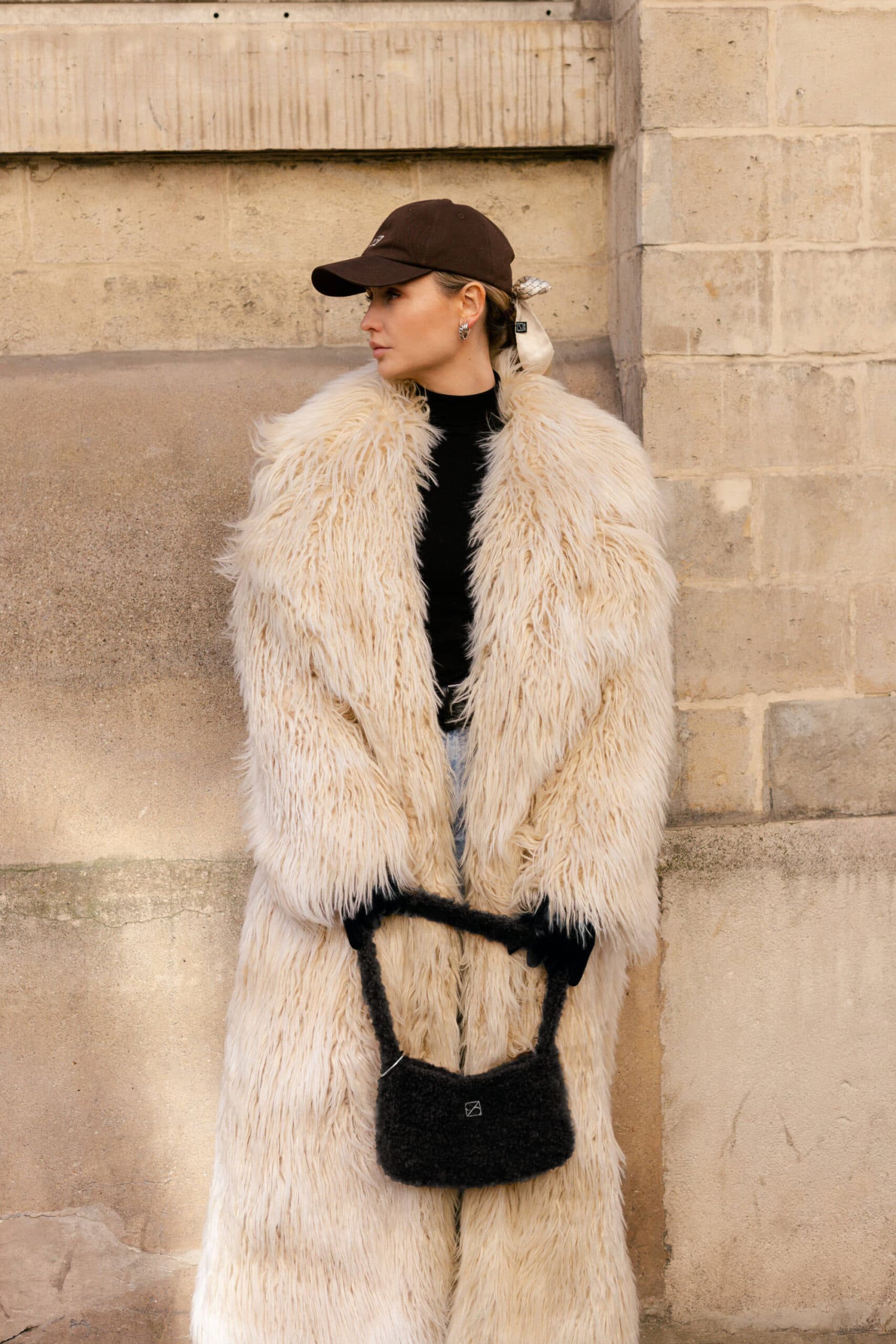 Jedwabna torebka Sine Silk BLACK