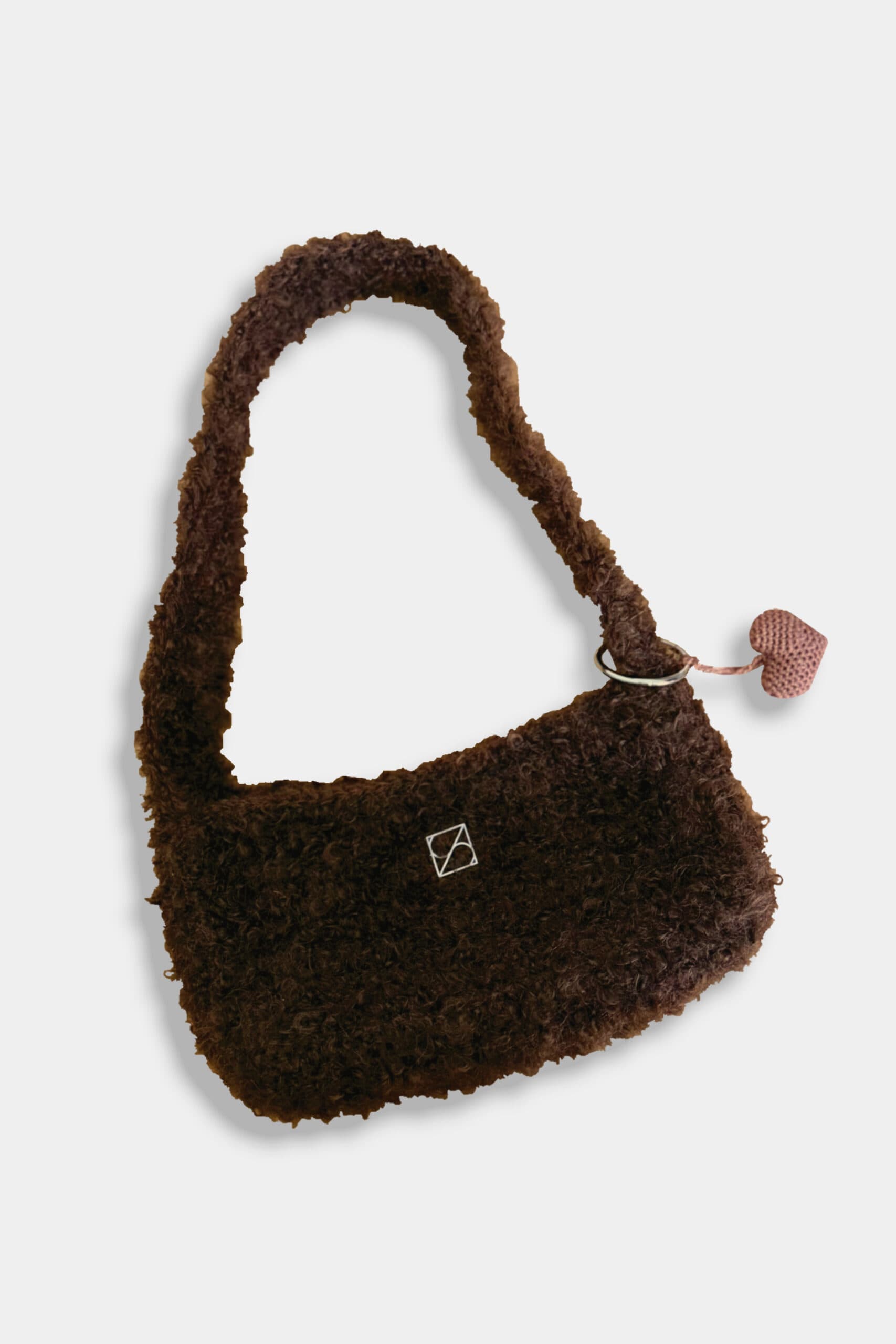 Jedwabna torebka Sine Silk BROWN